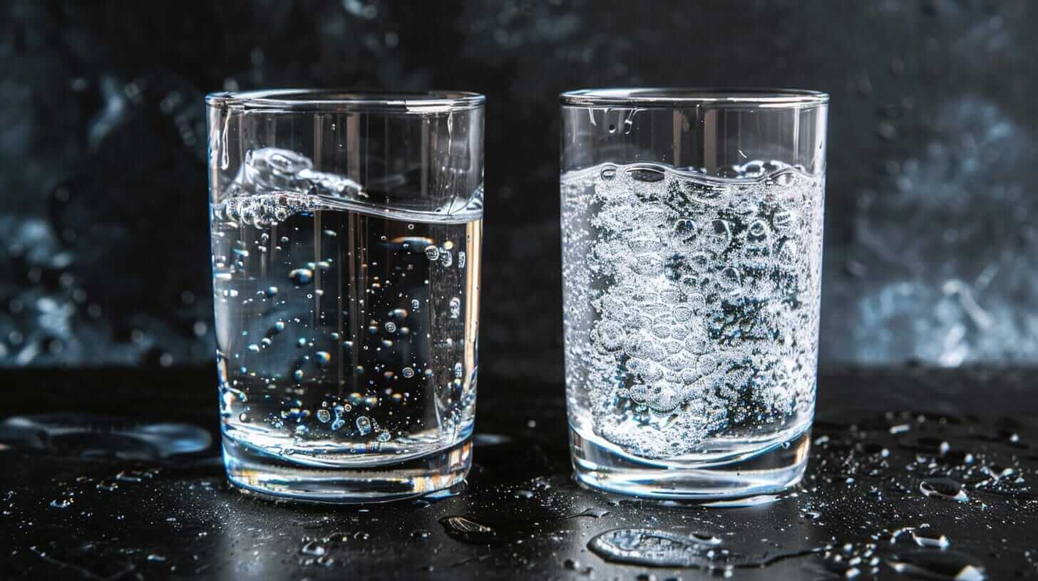 Het verschil zacht water en hard water