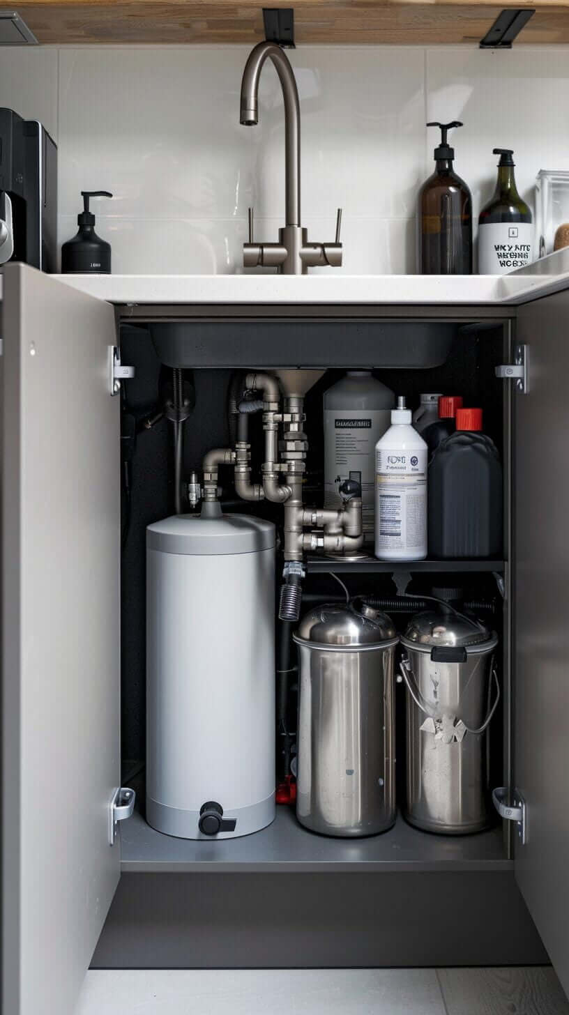 Compacte waterverzachter